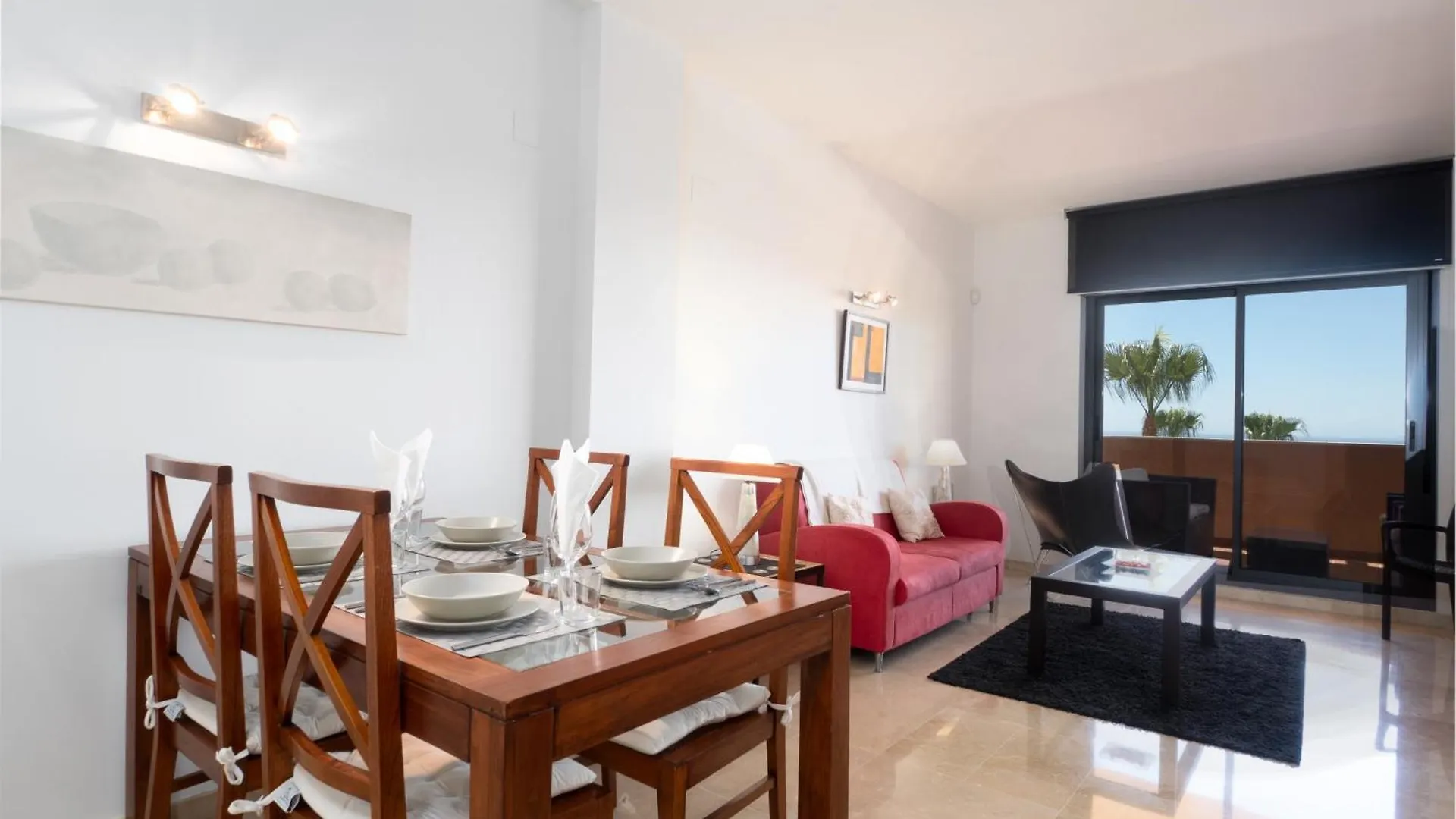 2055-Superb 2Bedrooms Apt, Gibraltar And Sea View Manilva Apartment